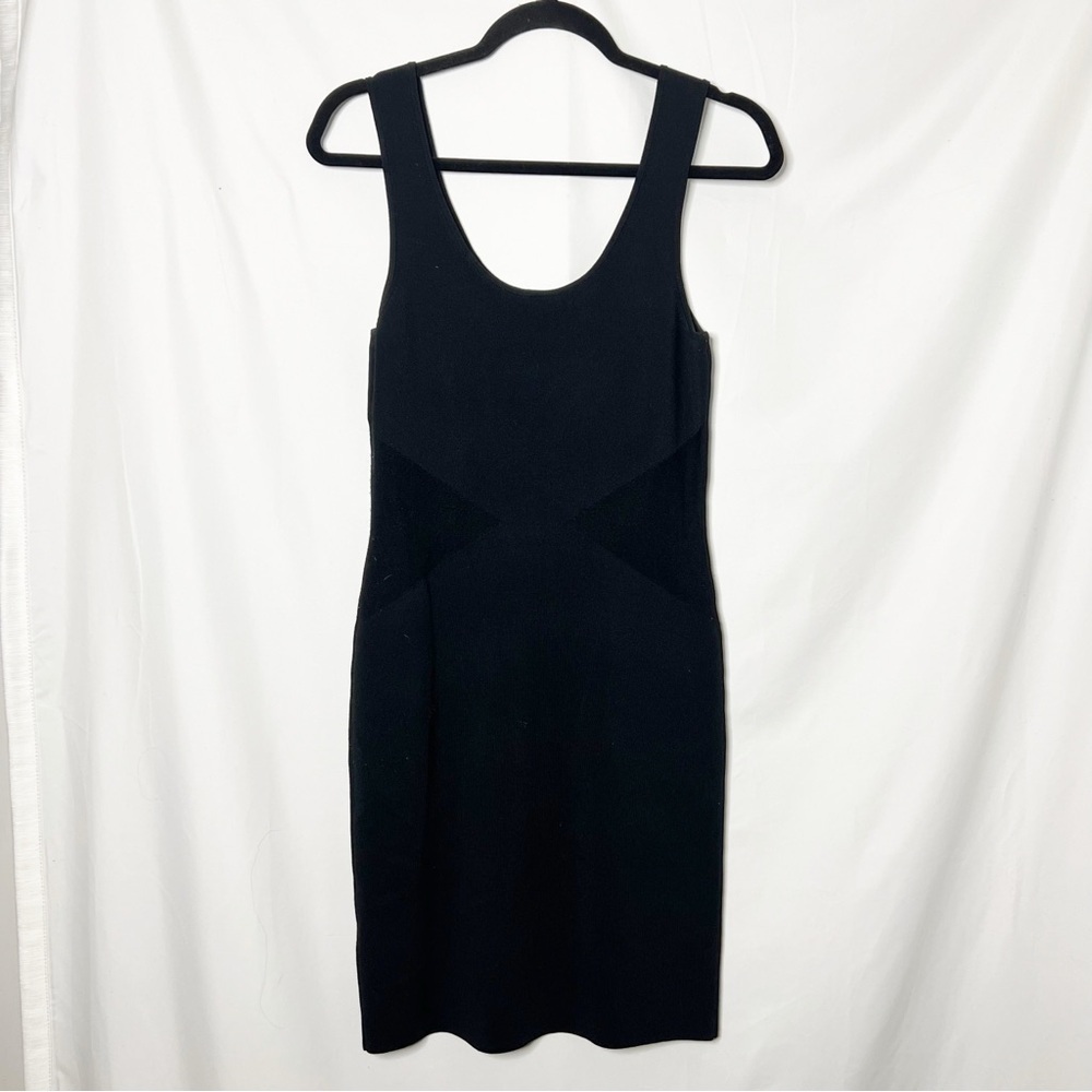 & Other Stories Black Scoop Neck Sleeveless Dress Size Small